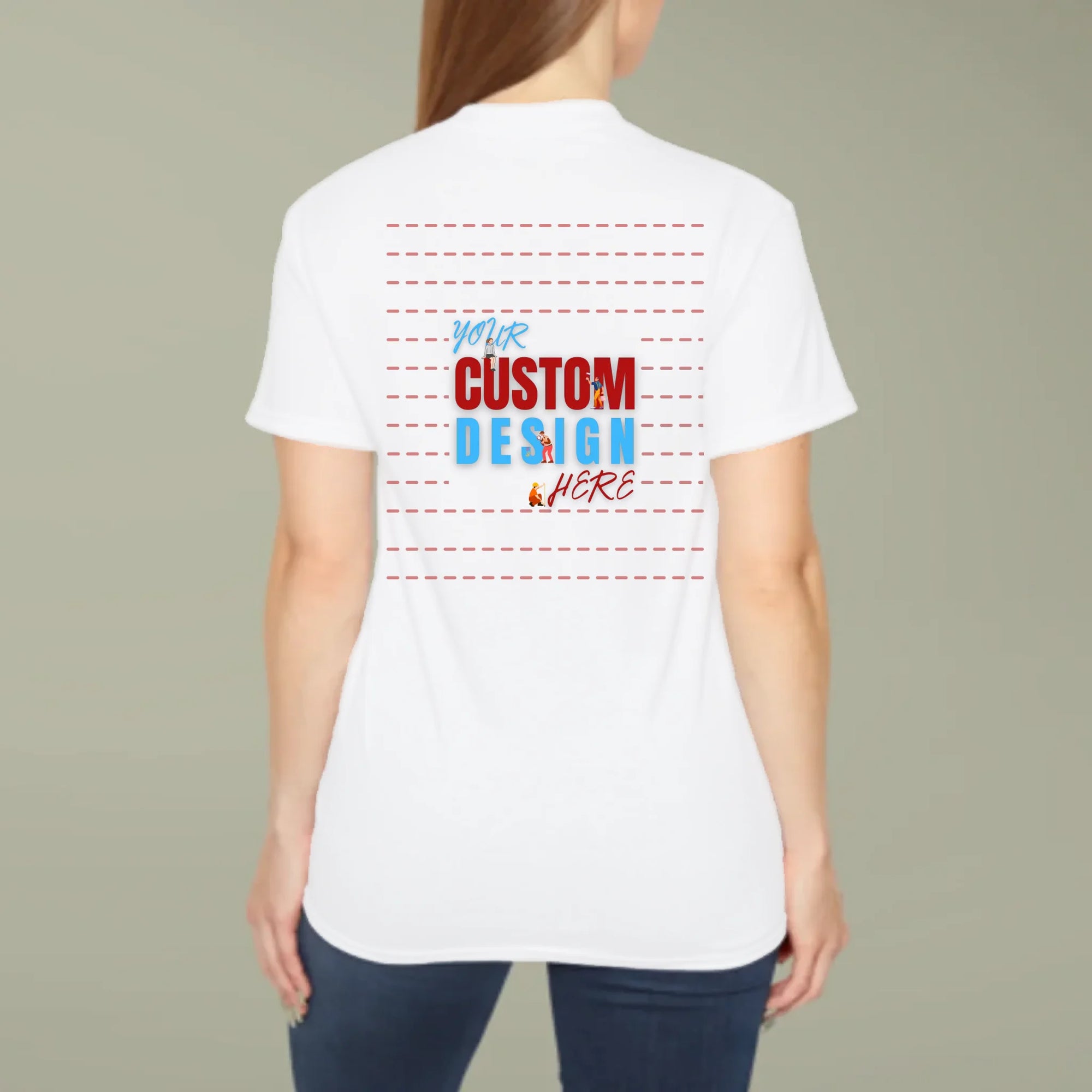 T-Shirt_UniSex_Back_Female