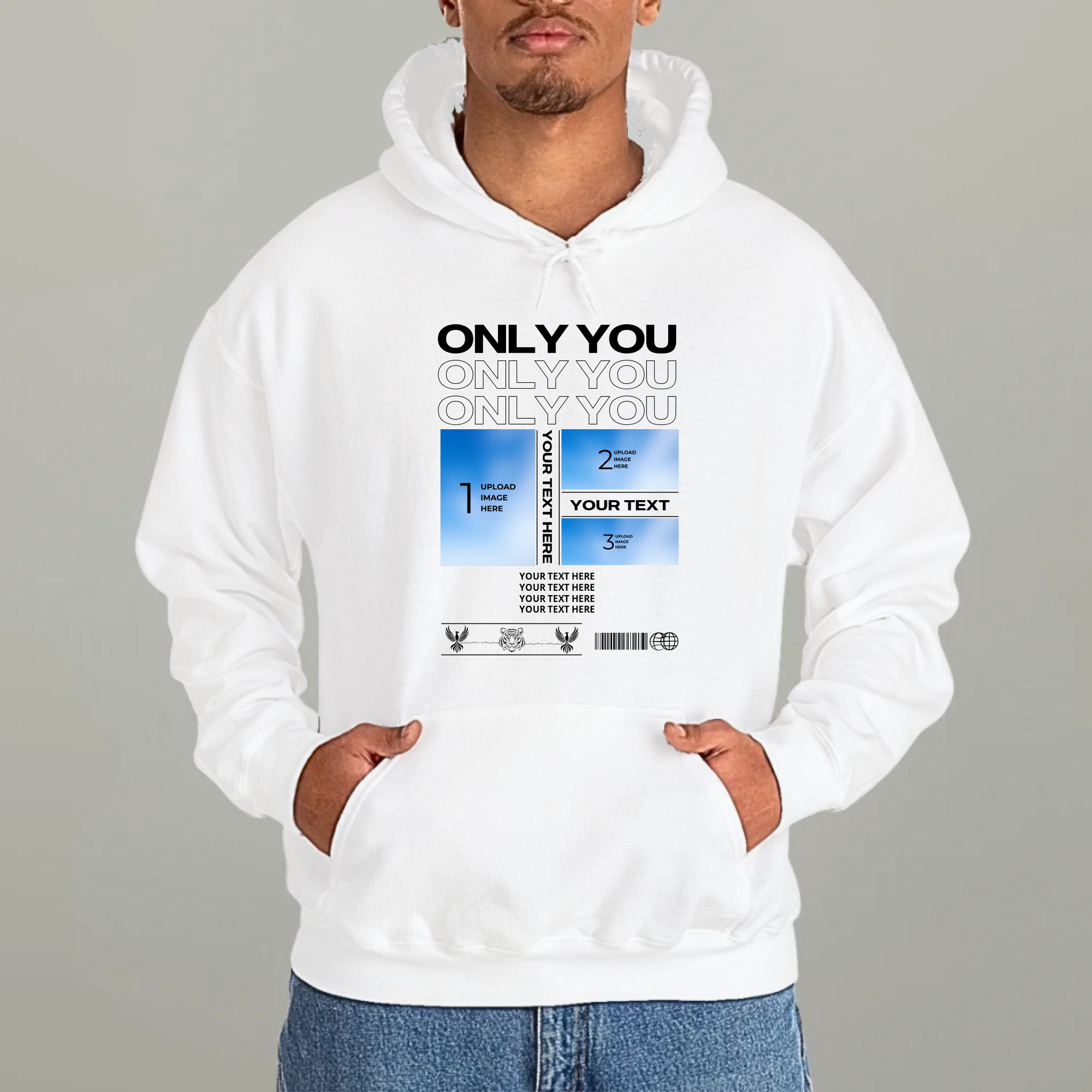 Hoodie_UniSex_Front_Male